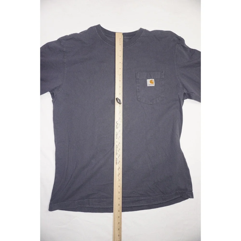 Carhartt Large Blue Cotton K87 Pocket T-Shirt Original Fit
